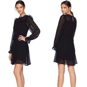 New Romeo & Juliet Couture Swiss Dot Ruffle Dress